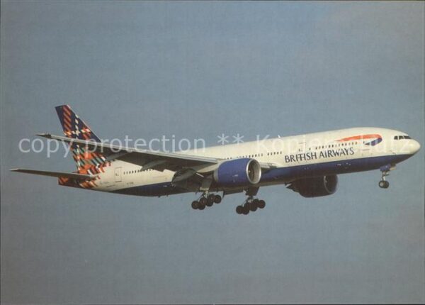 Flugzeuge Zivil British Airways Boeing 777-236ER G-VIIR