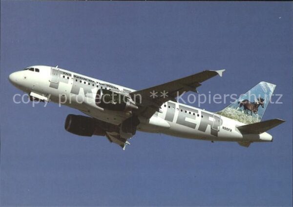 Flugzeuge Zivil Frontier Airlines Airbus Industrie A319