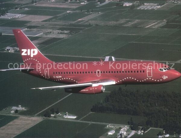 Flugzeuge Zivil ZIP Boeing 737-200 C-GCPP