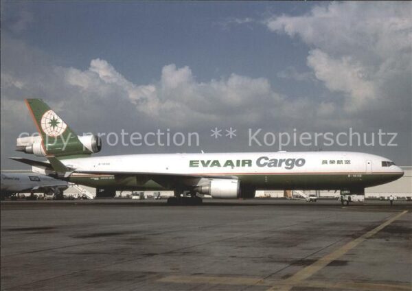 Flugzeuge Zivil Eva Air Cargo MD-11 B-16102 Cn 48543/57