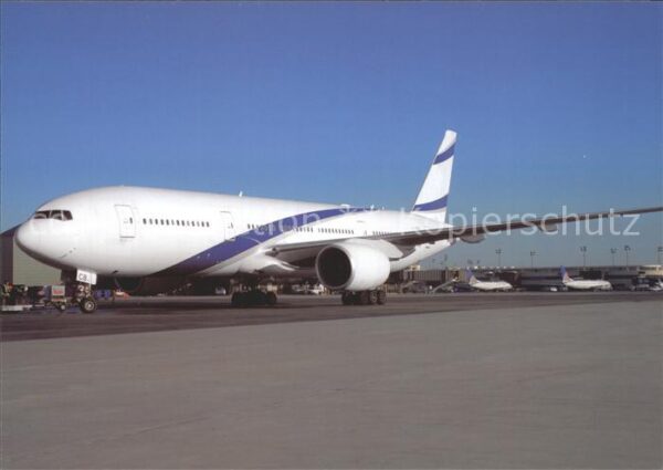 Flugzeuge Zivil EL AL Israel Airlines Boeing 777-258 Ne