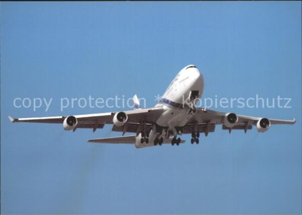 Flugzeuge Zivil EL AL Israel Airlines Boeing 747-458 Be
