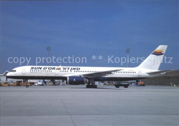 Flugzeuge Zivil Sun d_Or Boeing 757-236 4X-EBO c/n 2412