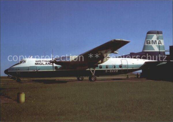 Flugzeuge Zivil HP Dart Herald 214 G-BAVX c/n 194 Briti