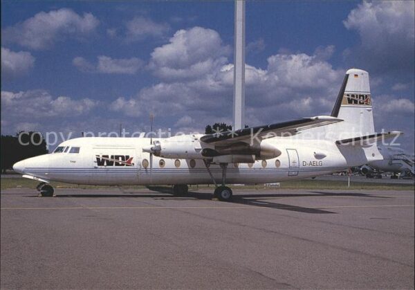 Flugzeuge Zivil WDL Fokker F-27-400 D-AELG c/n 10338