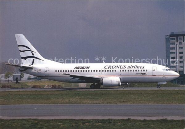Flugzeuge Zivil Aegean Cronus Airlines Boeing 737-33A S
