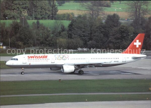 Swissair Airbus Industrie A321-111 HB-IOC c/n 52