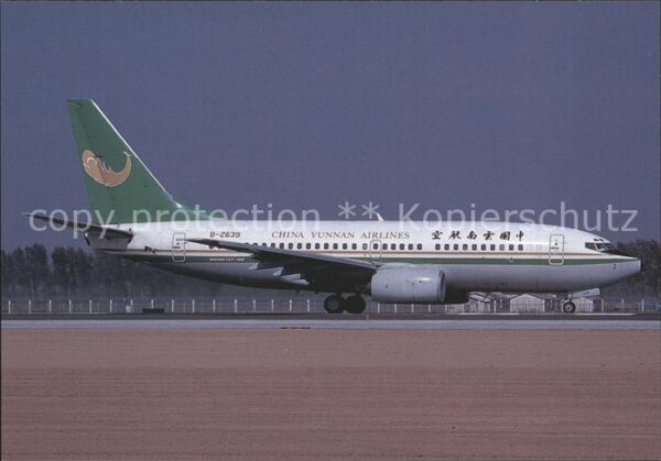 Flugzeuge Zivil China Yunnan Airlines Boeing 737-7W0 B-