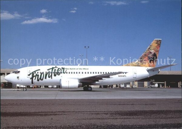 Flugzeuge Zivil Frontier Airlines Caribou-tail Boeing 7
