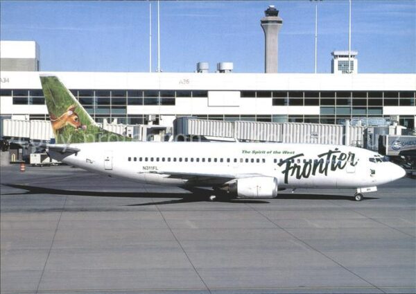 Flugzeuge Zivil Frontier Airlines Bambi-tail Boeing 737