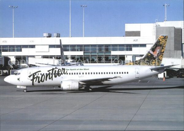 Flugzeuge Zivil Frontier Airlines Bambi-tail Boeing 737