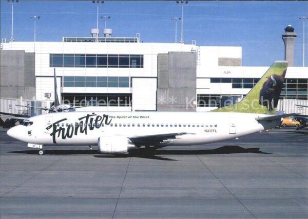 Flugzeuge Zivil Frontier Airlines Bison-tail Boeing 737