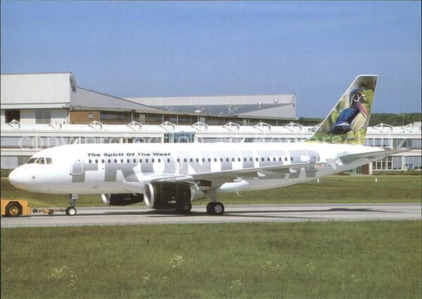 Flugzeuge Zivil Frontier Duck-tail Airbus 319-111 D-AVY