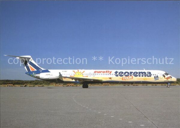 Flugzeuge Zivil Eurofly Teorama Tour McDDouglas MD-83 E