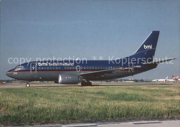 Flugzeuge Zivil BMI British Midland Boeing 737-59D G-BV