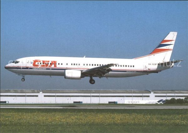 Flugzeuge Zivil CSA Boeing 737-45S OK-EGP cn 28476