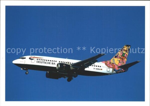 Flugzeuge Zivil Deutsche BA Boeing 737-300