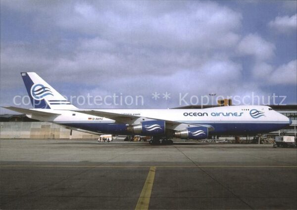 Flugzeuge Zivil Ocean Airlines B-747-230F/SCD D-ABYO Cn