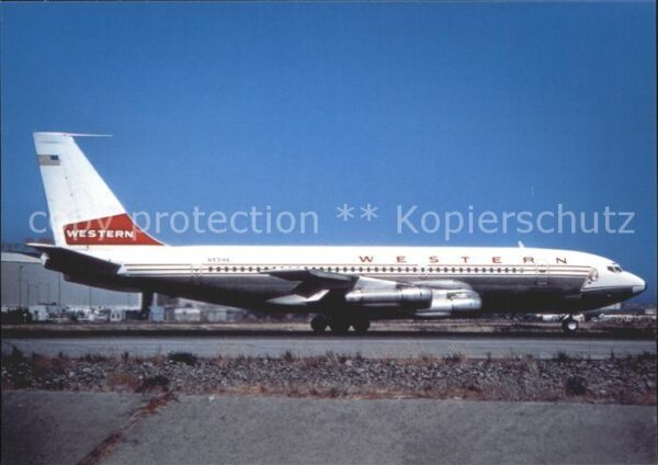 Flugzeuge Zivil Western Air Lines Boeing 720-047B N9314