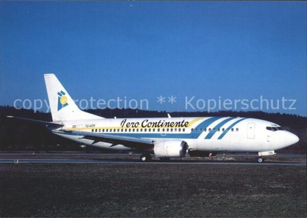Flugzeuge Zivil Aero Continente B-737-3Q4 YU-AON c/n 24