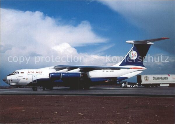 Flugzeuge Zivil Silk Way Airlines IL-76TD 4K-AZ41