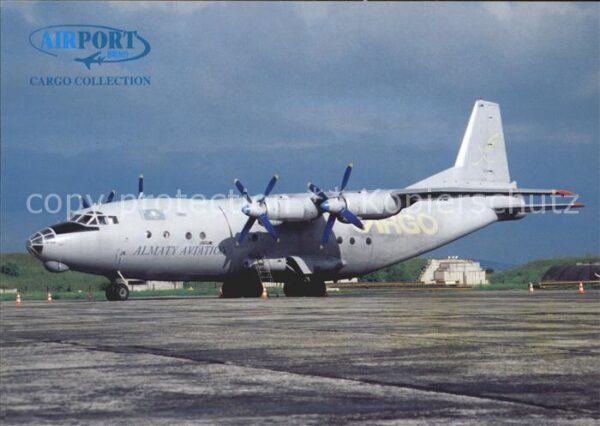 Flugzeuge Zivil Almaty Aviation Antonov 12