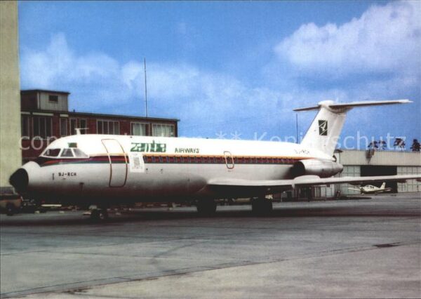 Flugzeuge Zivil Zambia Airways Bac 1-11-207 AJ 9J-RCH c