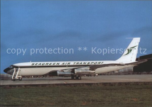 Flugzeuge Zivil Seagreen Air Transport Boeing 707-336C