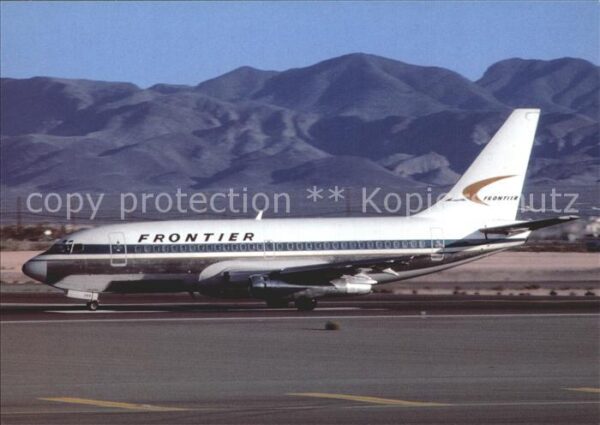 Flugzeuge Zivil Frontier Airlines Boeing 737-214 N7388F