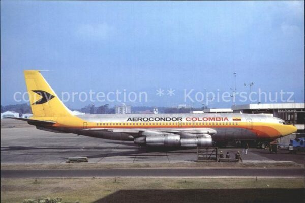 Flugzeuge Zivil Aerocondor Colombia Boeing 707-123 HK-1