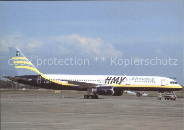 Flugzeuge Zivil HMY Airways Boeing 757-200 C-GMYC