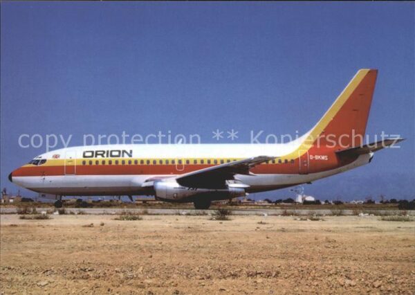 Flugzeuge Zivil Orion B-737-200 G-BKMS
