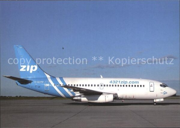 Flugzeuge Zivil Zip Air Boeing 737-217 Advanced C-GCPM