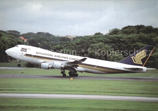 Flugzeuge Zivil Singapore Airlines Cargo B-747-412F SCD