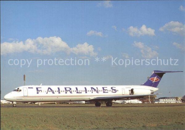 Flugzeuge Zivil Fairlines MD-81 LX-FAA c/n 48051/975