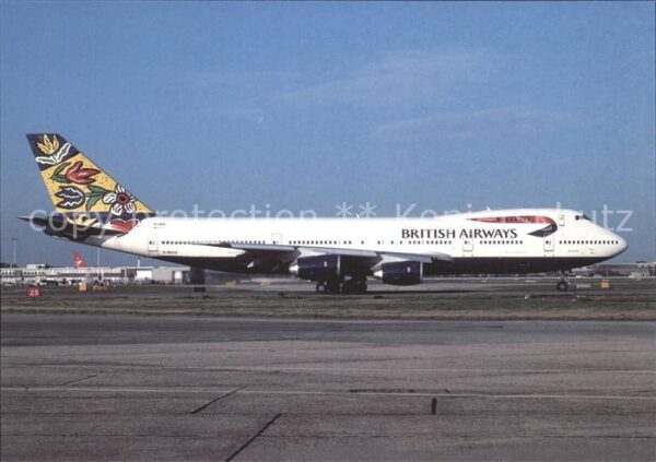 Flugzeuge Zivil British Airways Boeing 747-236B G-BDXG