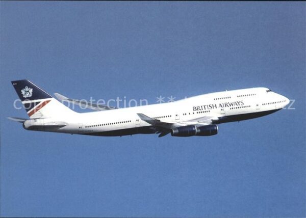 Flugzeuge Zivil British Airways Boeing 747-436 G-BNLN c