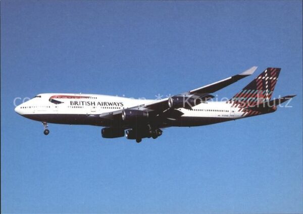 Flugzeuge Zivil Briitsh Airways Boeing 747-436 G-CIVO c