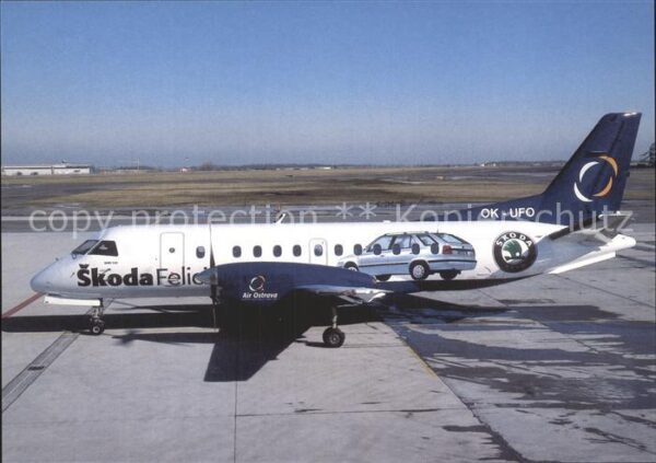 Flugzeuge Zivil Air Ostrava Saab SF340A OK-UFO cn 340A-