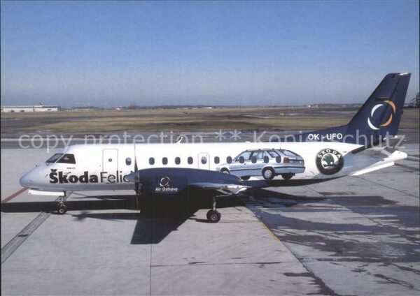 Flugzeuge Zivil Air Ostrava Saab SF340A OK-UFO cn 340A-