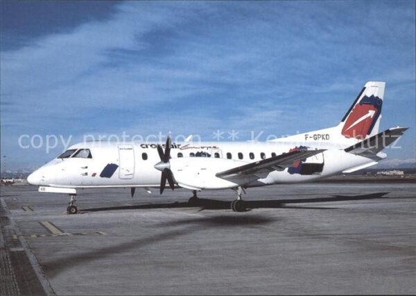 Flugzeuge Zivil Crossair Europe Saab 340B Cityliner F-G