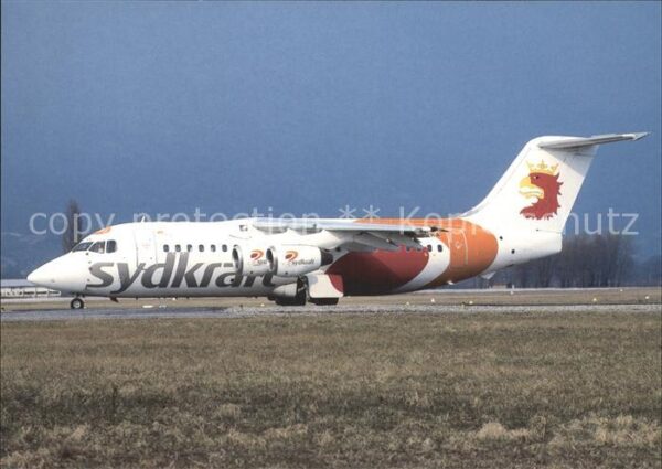 Flugzeuge Zivil Sydkraft BAe 146-200 SE-DRA cn E2115