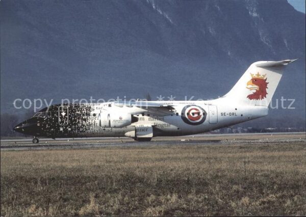 Flugzeuge Zivil Europolitan BAe 146-200 SE-DRL cn E2138