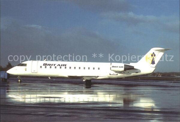 Flugzeuge Zivil Brit Air Canadair RJ. 100ER F-GRJH N/C-