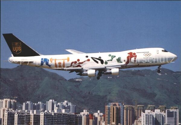 Flugzeuge Zivil UPS Olympic Games Worldwide Partner col