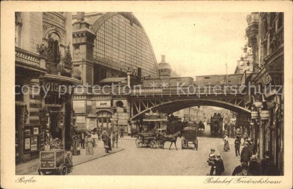 Berlin Bahnhof Friedrichstrasse