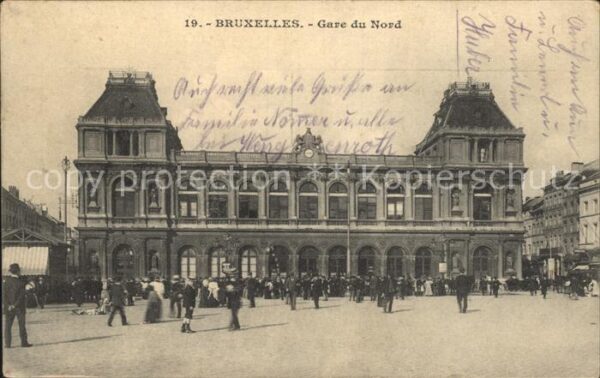Bruxelles Bruessel Gare du Nord