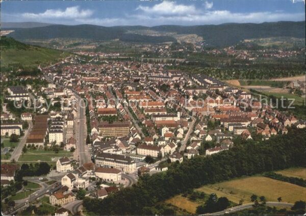Weil am Rhein Fliegeraufnahme