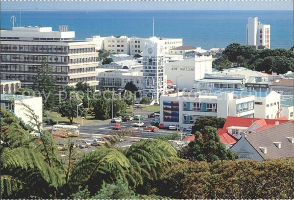 New Plymouth Taranaki View from Marsland Hill