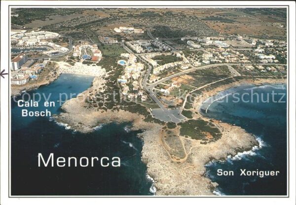 Menorca Cala en Bosch Son Xoriguer Fliegeraufna